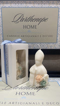 Candela artigianale San Gennaro in cera di soia Parthenope Home